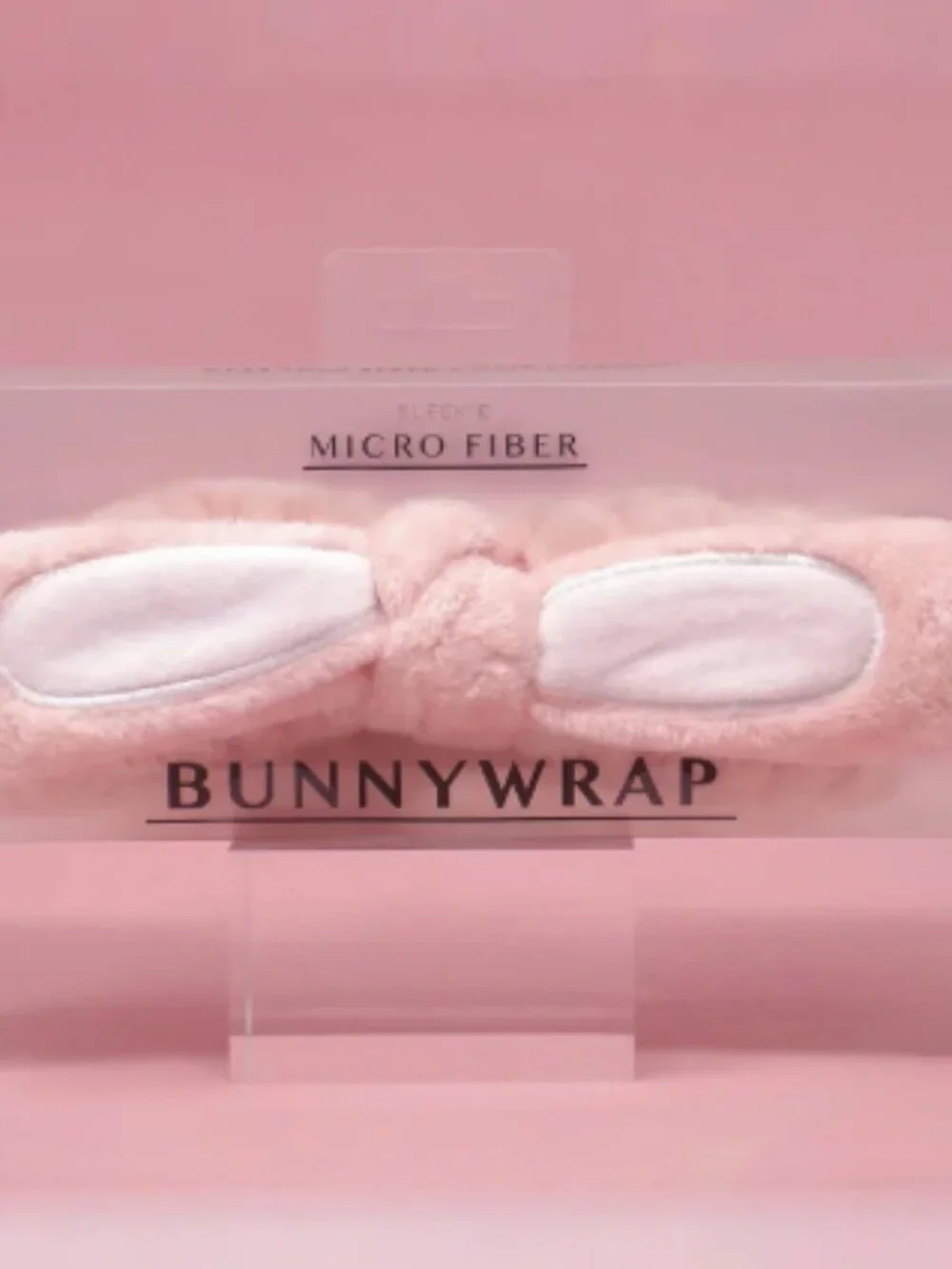 Sleek'e Microfiber Bunny Wrap - Pink - BRAND NEW - SEALED